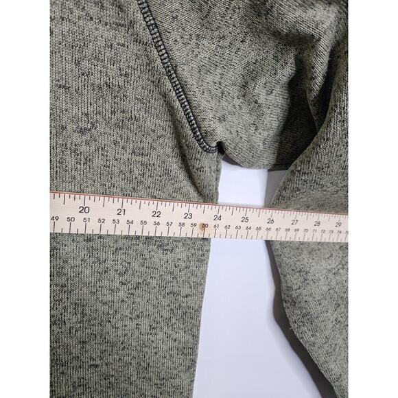 Dakota Grizzly Sweater Mens XLarge Green Long Sleeve Pullover 1/4 Zip - Picture 3 of 6